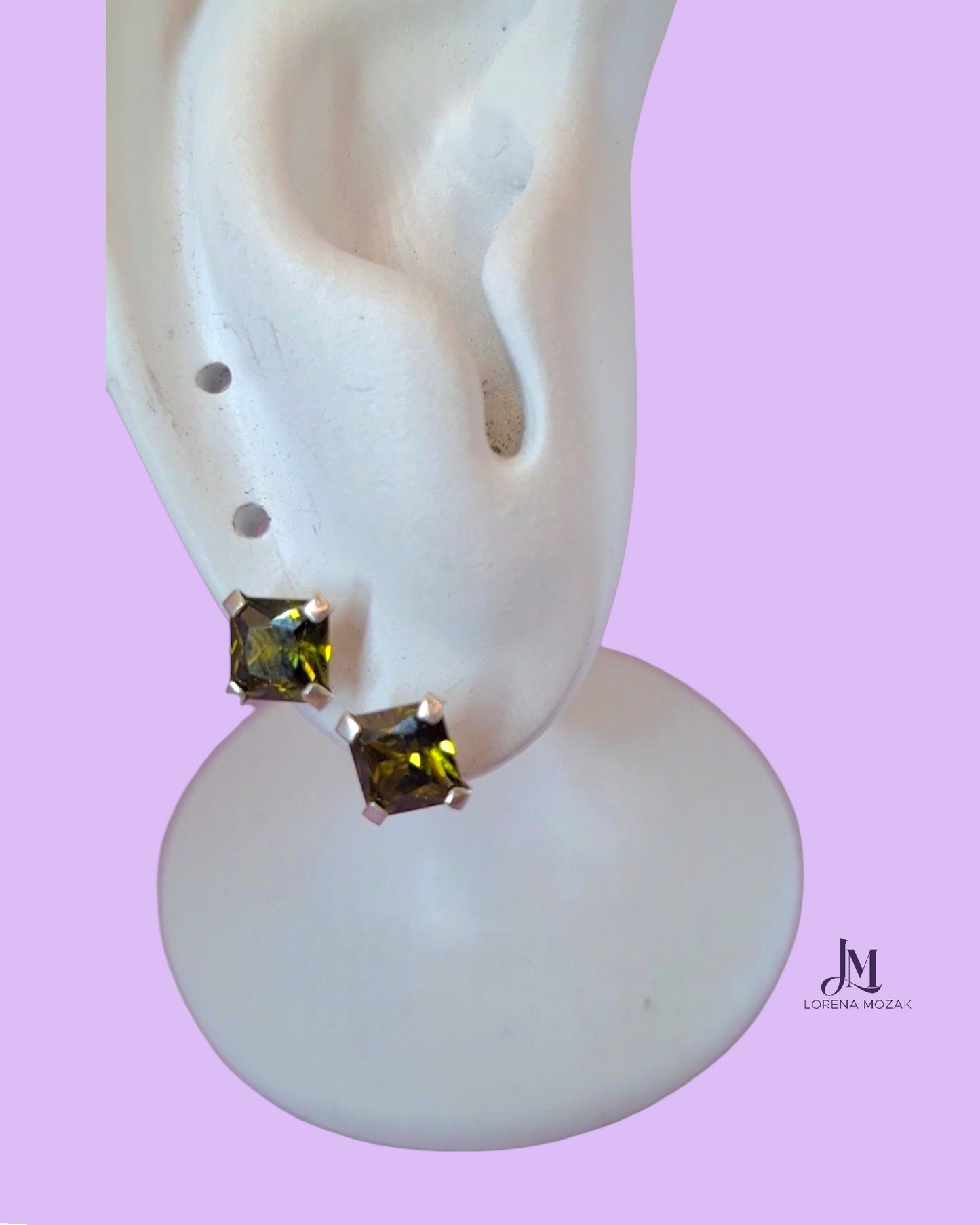 Broquel cuadrado verde Olivo