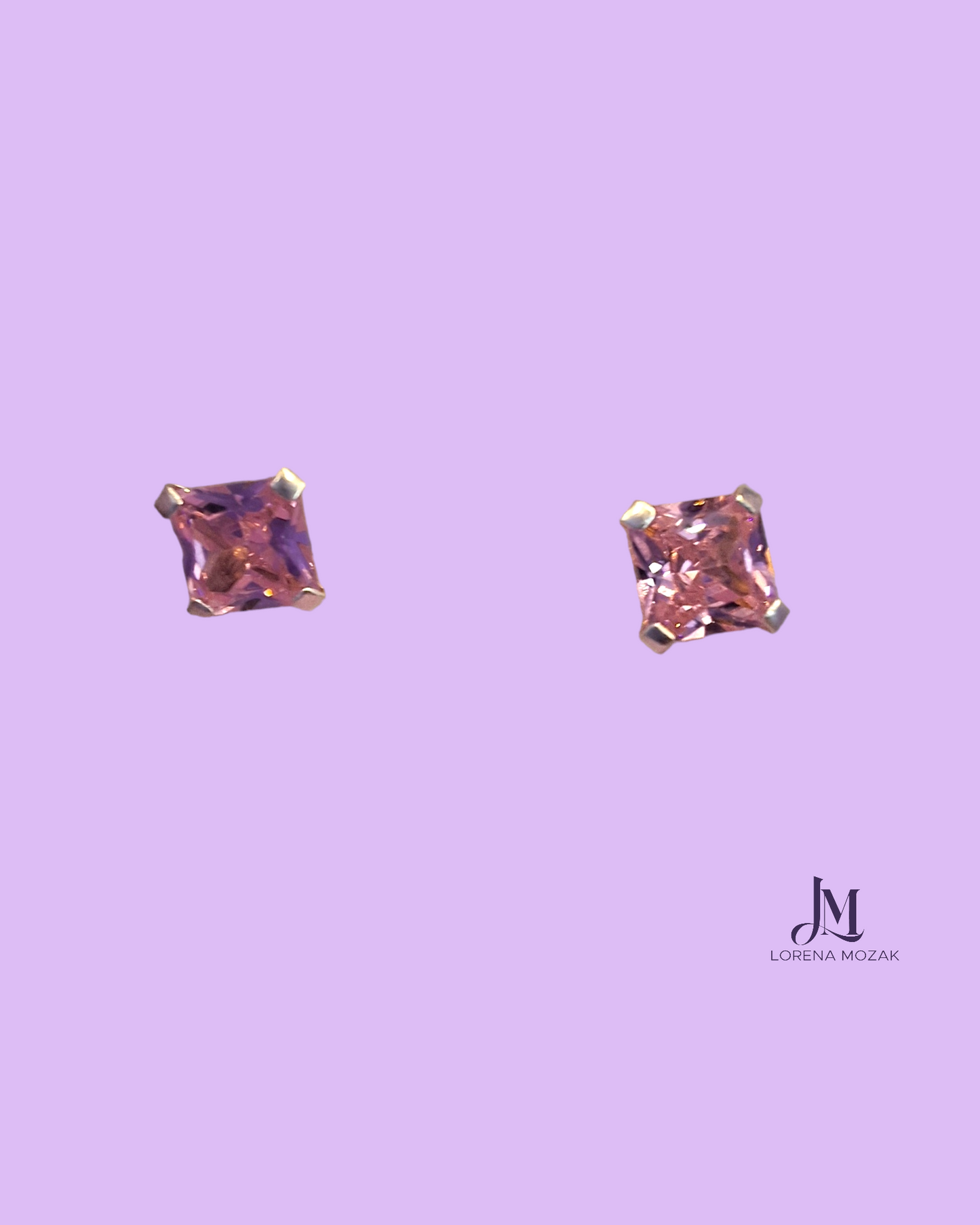 Broquel cuadrado Rosa.